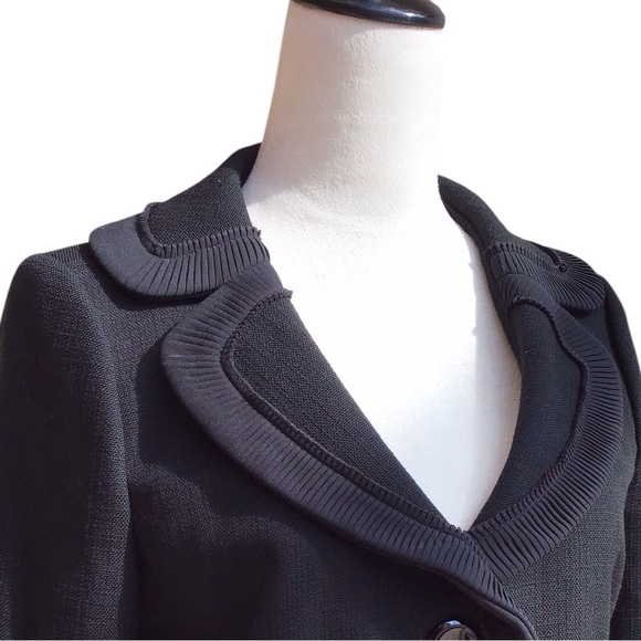 Ann Taylor Black Virgin Wool Blazer - Picture 10 of 10